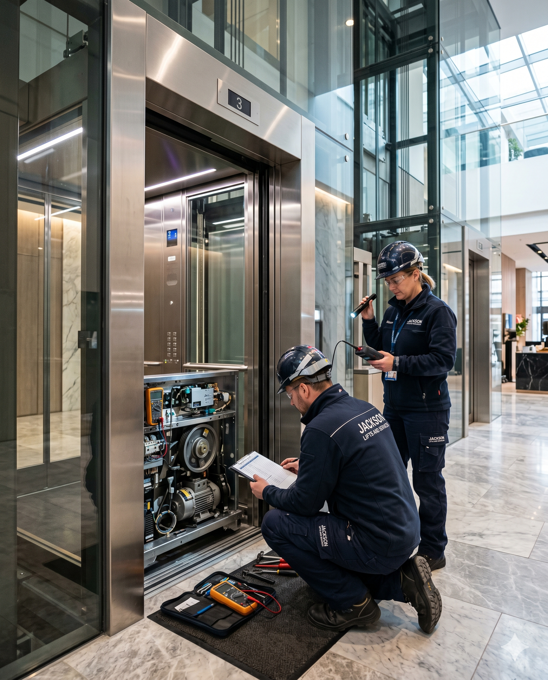 Professional elevator maintenance and servicing